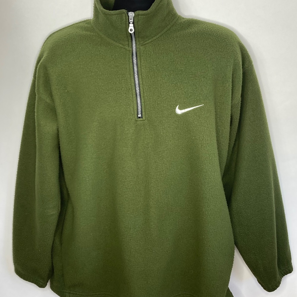 Nike Fleece 1/4 Zip Pullover Sz Large
